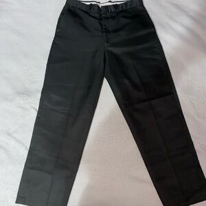 Men's Dark Green Dress Pants